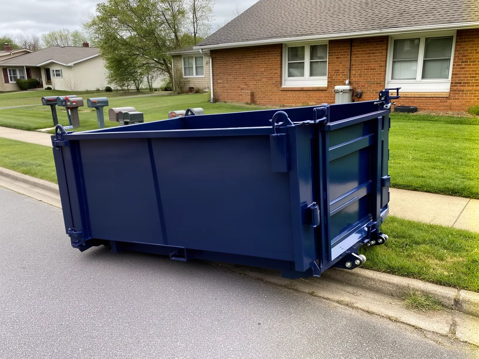 Roll-off dumpster from Big Jeff's Dumpster Rental in Gresham, OR